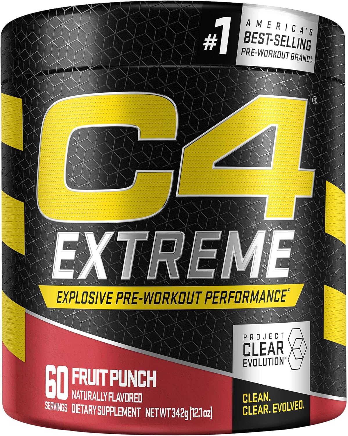 c4 extreme pre workout powder fruit punch