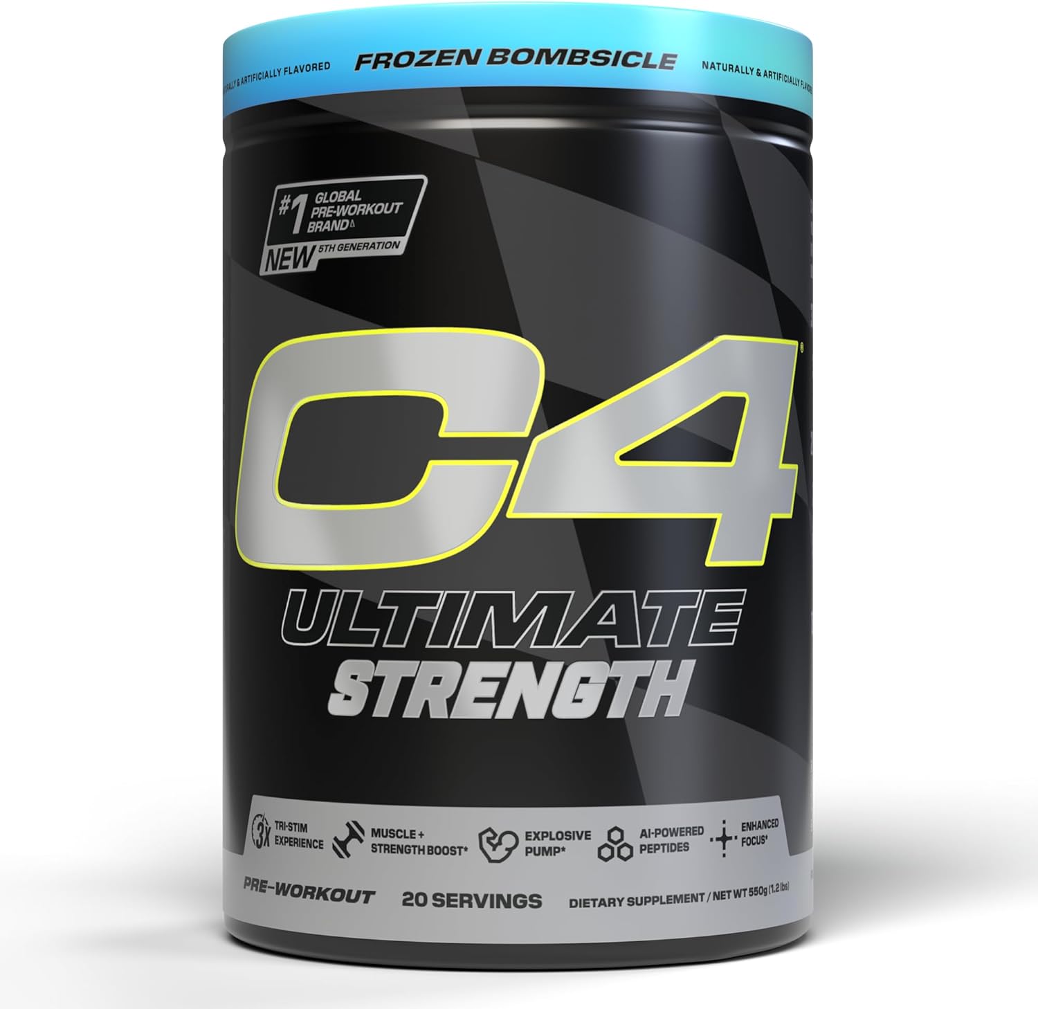 c4 ultimate strength pre workout powder - tri-stim experience